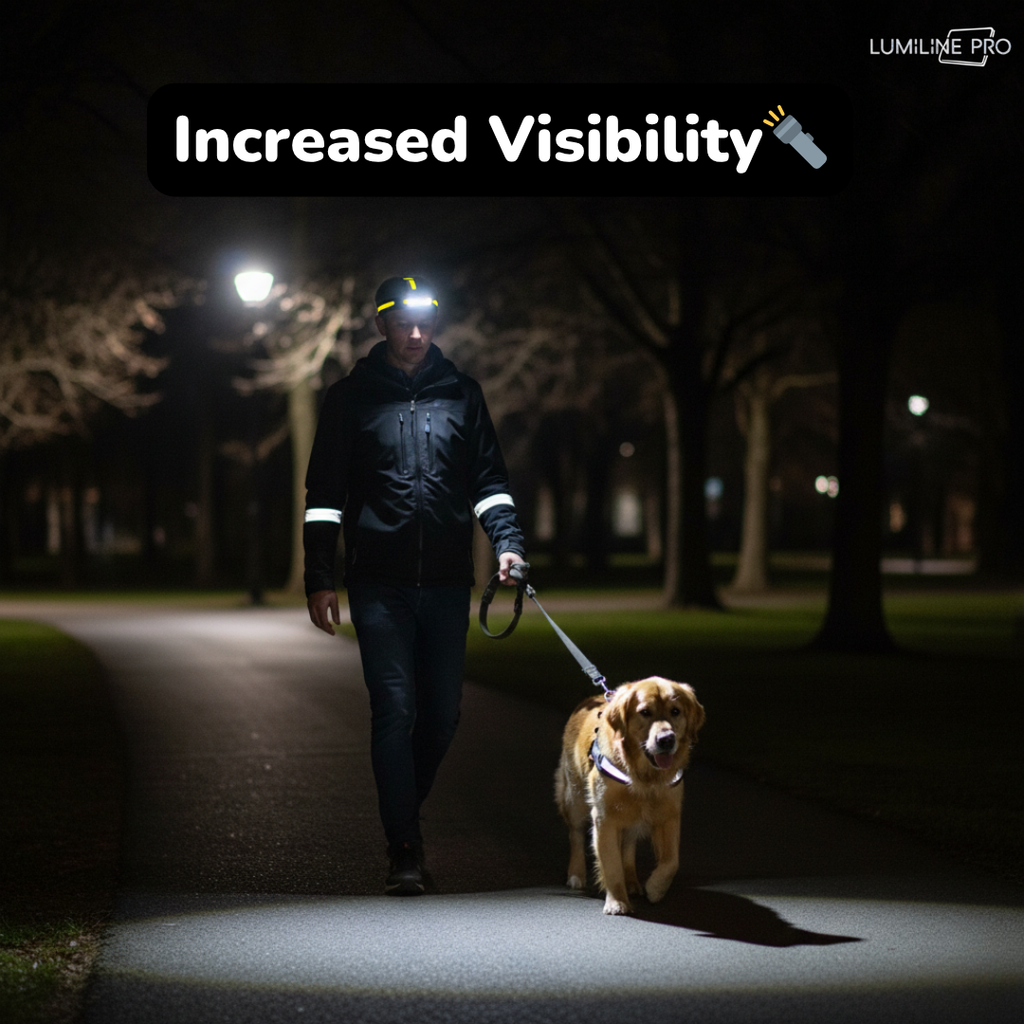 LumiLine Pro™ LED Head Torch