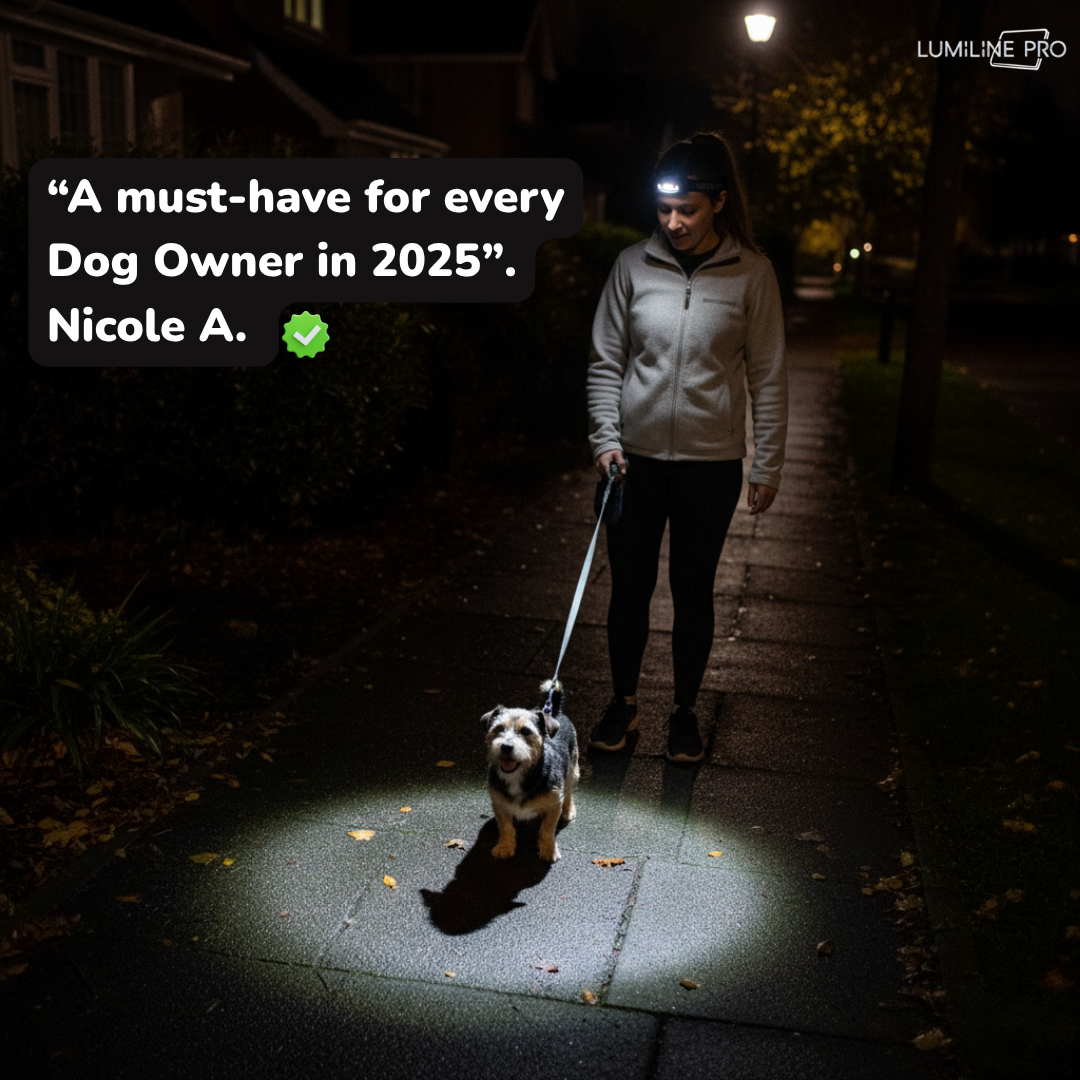 LumiLine Pro™ LED Head Torch