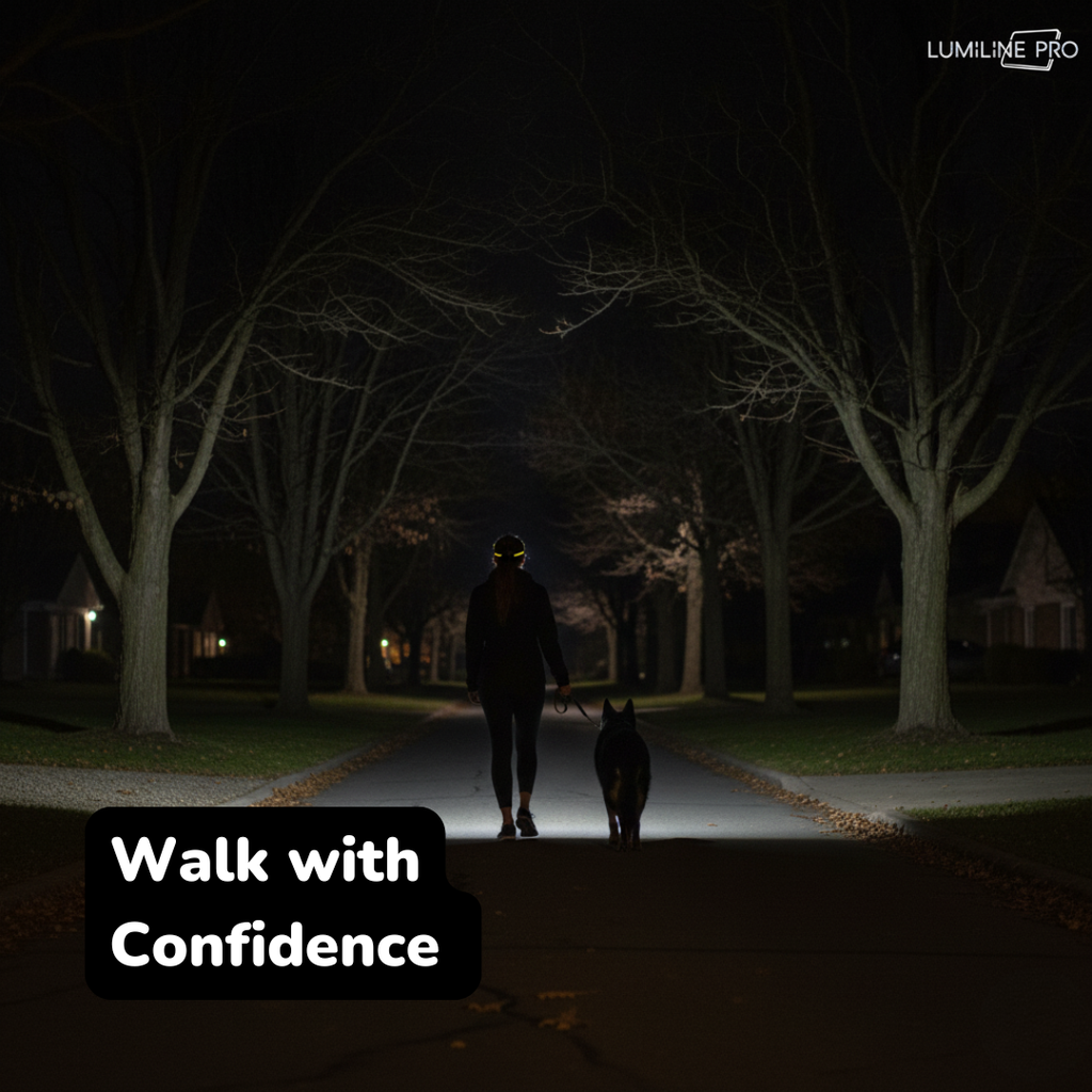 LumiLine Pro™ LED Head Torch